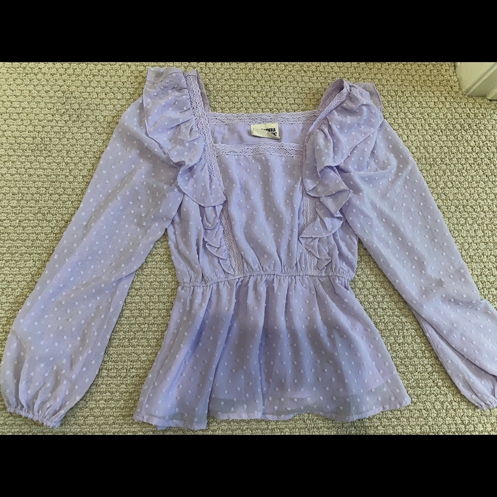 Savanna Jane Women’s peplum blouse